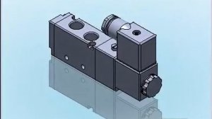 WINMAN 4V210-08 24VDC Пневматичен разпределител тип 5/2 - тип на вентила: 5 отвора / 2 позиции