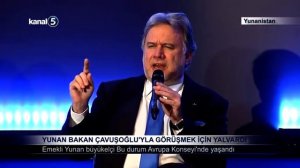 Yunan Bakan Çavuşoğlu'yla Görüşmek İçin Yalvardı