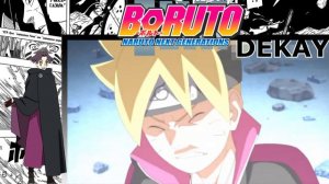 Боруто, Сарада, Мицуки против Дипы | Сарада пробуждает 2 томоэ!