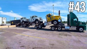 Как так можно грузить? Опасный тракист. Дальнобой по США: первый раз в штате Кентукки.