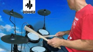 Donner DED-80 Electronic Drum Kit Demo