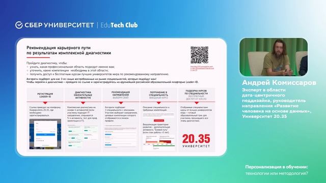 Персонализация в обучении: технологии или методология? — Семинар EduTech