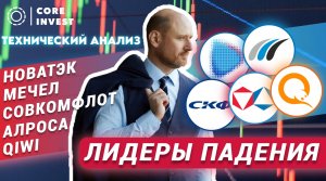 Волновой анализ акций Новатэк, Алроса, Мечел, Совкомфлот, QIWI