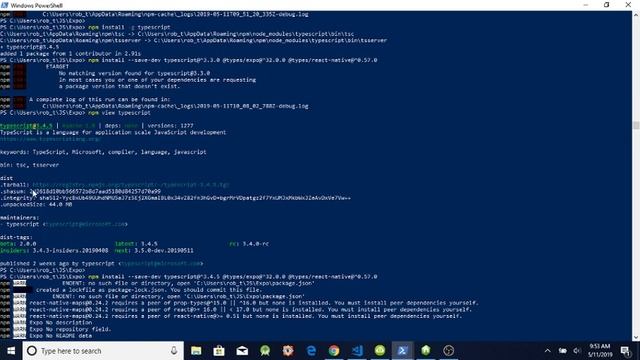 How to Solve "npm ERR! notarget No matching version found for" error (Video2of2)) смотреть онлайн