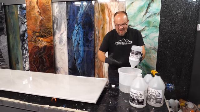 How to Apply an Epoxy Clear Coat the Best Way | Stone Coat Countertops смотреть онлайн