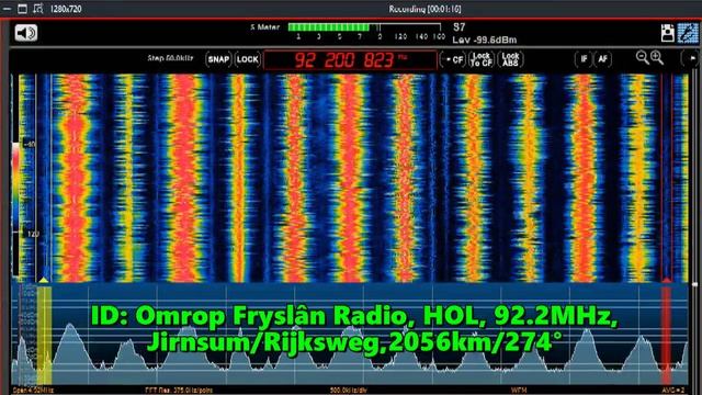 09.07.2022 17:00UTC, [Es], Omrop Fryslân Radio, Нидерланды, 92.2МГц, 2056км