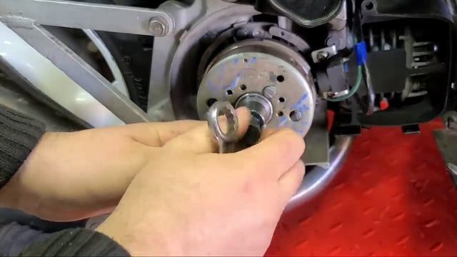 Кожух обдува от 5BM на 3KJ для скутера Yamaha Jog смотреть онлайн