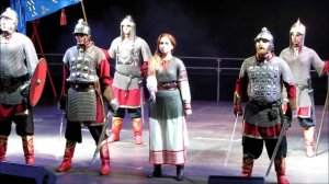 "Тризна" - Коломенский кремль. Чемпионат Мира по арт. фехтованию.