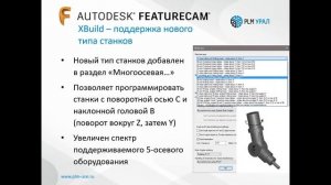 Запись вебинар "Новые возможности FeatureCAM 2017|2018"