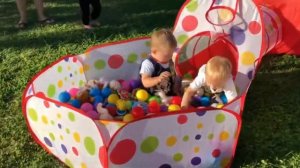 Игра - Палатка – "Сухой Бассейн с Тоннелем"