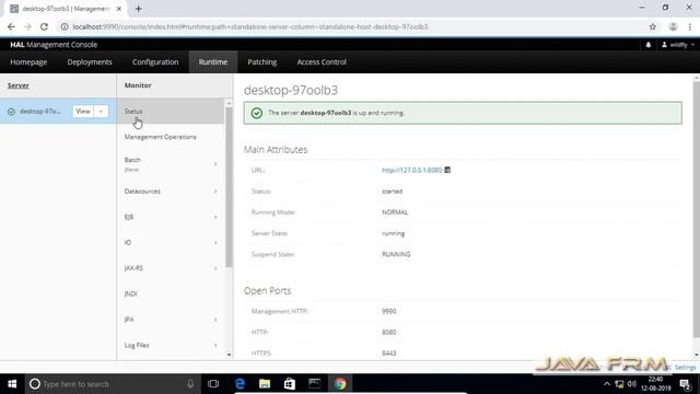 WildFly 17 Installation using AdoptOpenJDK 8 and AdoptOpenJDK 11 LTS on Windows 10 смотреть онлайн