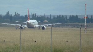 Evening traffic At Tbilisi International Airport