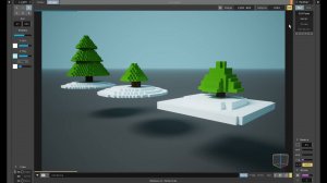 Столкновение художественного и технического в кубических вокселях