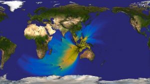 The Tambora eruption: What waves of the event causing the year without a summer may have looked lik