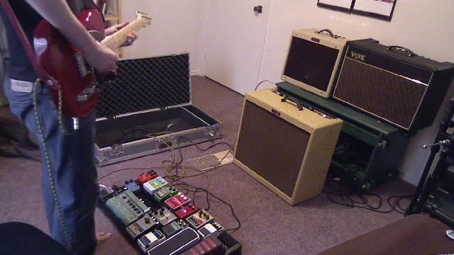 Fender Blues Deville 4x10 Demo смотреть онлайн