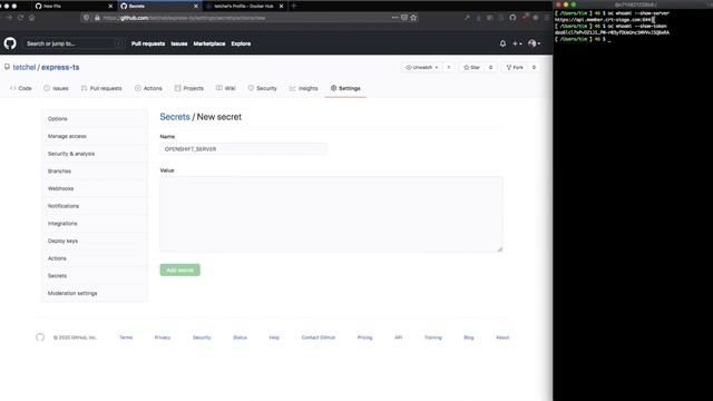 Deploying to Red Hat OpenShift using GitHub Actions смотреть онлайн