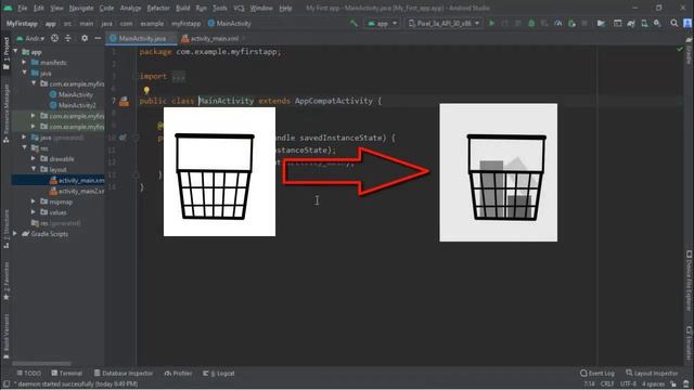 Basic Intro to Android Studio .xml file Views, ViewGroup, Root Element & смотреть онлайн