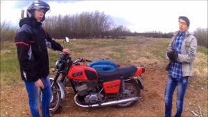 ОБЗОР#3: Мотоцикл Иж Юпитер 5 (Тест-драйв мотоцикла Иж Юпитер 5)