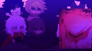 || fandoms react to uruma || juujika no rokunin || 1/4 ||