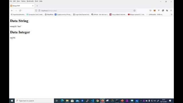 Tutorial PHP #Part 4: Tipe Data смотреть онлайн