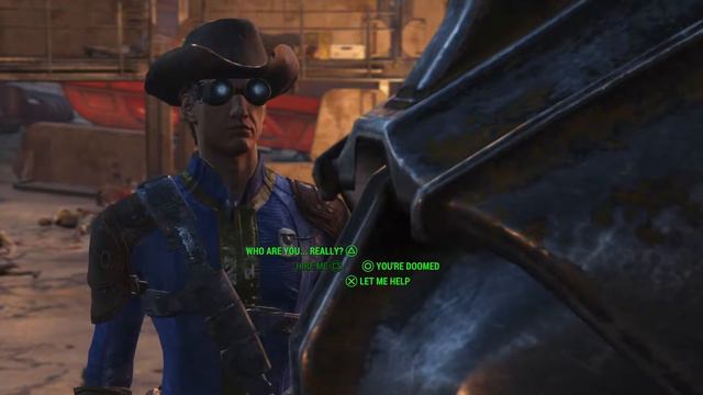 CZ/PS4 gameplay/Fallout 4 G.O.T.Y edition/Díl.10/2-2/Guner není Rider