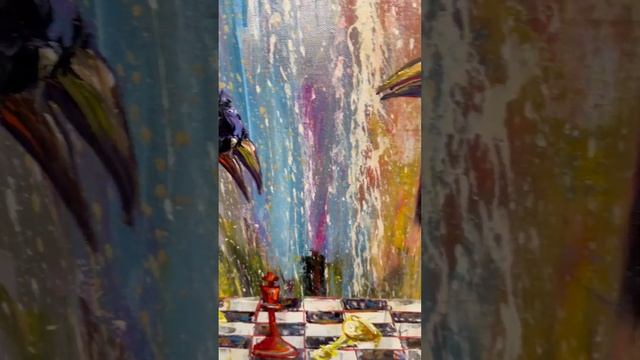 Картина маслом на холсте «Партия» 60х80 смотреть онлайн