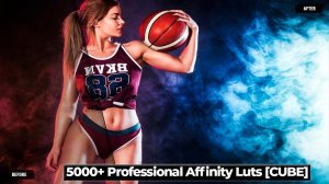 5000 + Professional Affinity Luts CUBE 2021