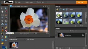 Photoshop Elements 9.0 Tutorial The Eraser Tool Adobe Training Lesson 6.7