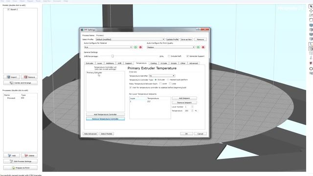 Эйфелева башня 3D печать (Eiffel tower 3D print) Simplify3D смотреть онлайн