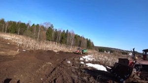 Тракторы МТЗ-82, МТЗ-1523 или МТЗ-1221, очевидная разница по проходимости?!