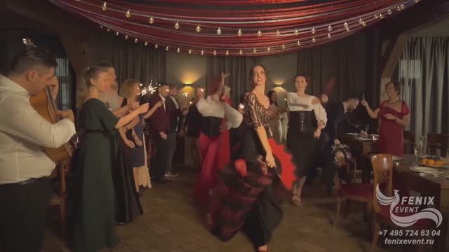Заказать испанское фламенко шоу на праздник, свадьбу и юбилей в Москве - испанские танцы на праздник