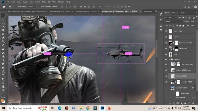 Movie Poster Design Adobe Photoshop CC 2019 смотреть онлайн