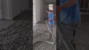 стяжка пола из пенобетона D300