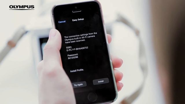 Connecter son OLYMPUS PEN E-PL7 avec l'application Olympus Image Share смотреть онлайн