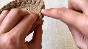 Мастер-класс вязаная корзина из джута. Узор Ёлочка. crochet jute basket