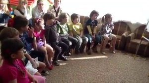 Открытое занятие в детском саду