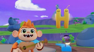 TreeSchoolers in Letter Land and learn sounds for letters G, H, and I | Songs learn Phonics and ABC