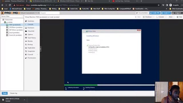 Proxmox - How to install Windows Server and create a Windows server Template смотреть онлайн