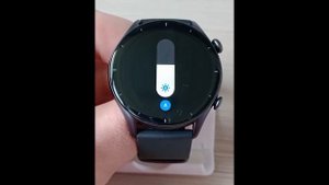 Изменение яркости циферблата в смарт-часах Amazfit