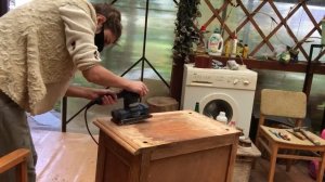 ТУМБА ПОД РАКОВИНУ из старой советской тумбы своими руками. Restoration of soviet furniture