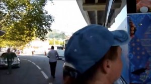 Дорога к пляжу Голубая горка Сочи Хоста 10 08 2017