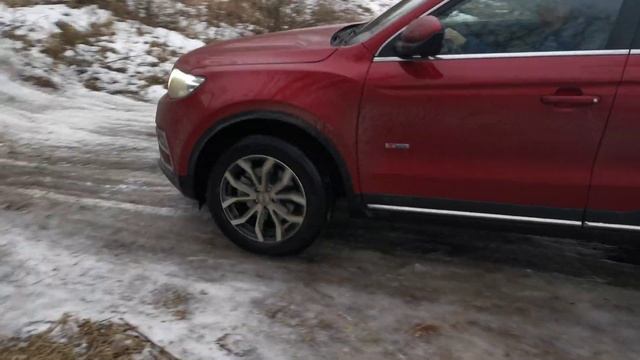 Geely Atlas на бездорожье. (19.01.2020) смотреть онлайн