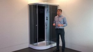 Закрытая душевая кабина Comforty 301R с низким поддоном