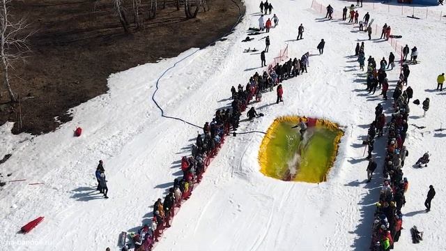 Банное закрытие горнолыжного сезона 2023 смотреть онлайн