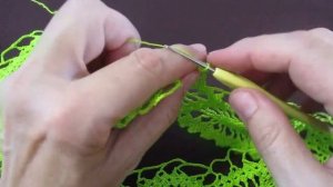 БОЛЬШАЯ АЖУРНАЯ САЛФЕТКА. ЧАСТЬ 2