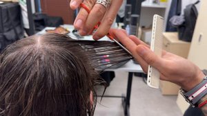 Урок 2 стрижка Mullet коллекция к 10-ти летию TopGun от Александра Кабанова