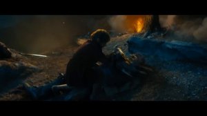 Thorin vs Azog, Eagles vs Wargs - Battle at the burning pines [1080 HD]