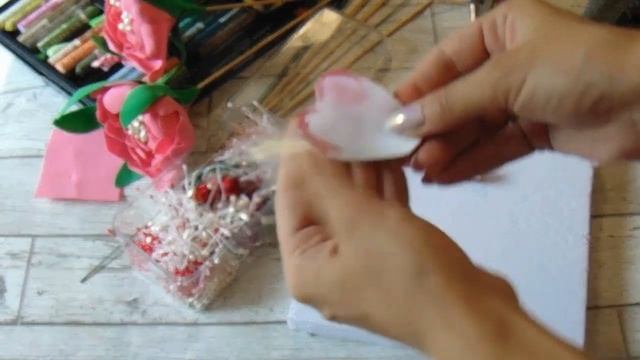 Букет из фоамирана. Мастер-класс