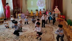Татарский танец. Детский сад.