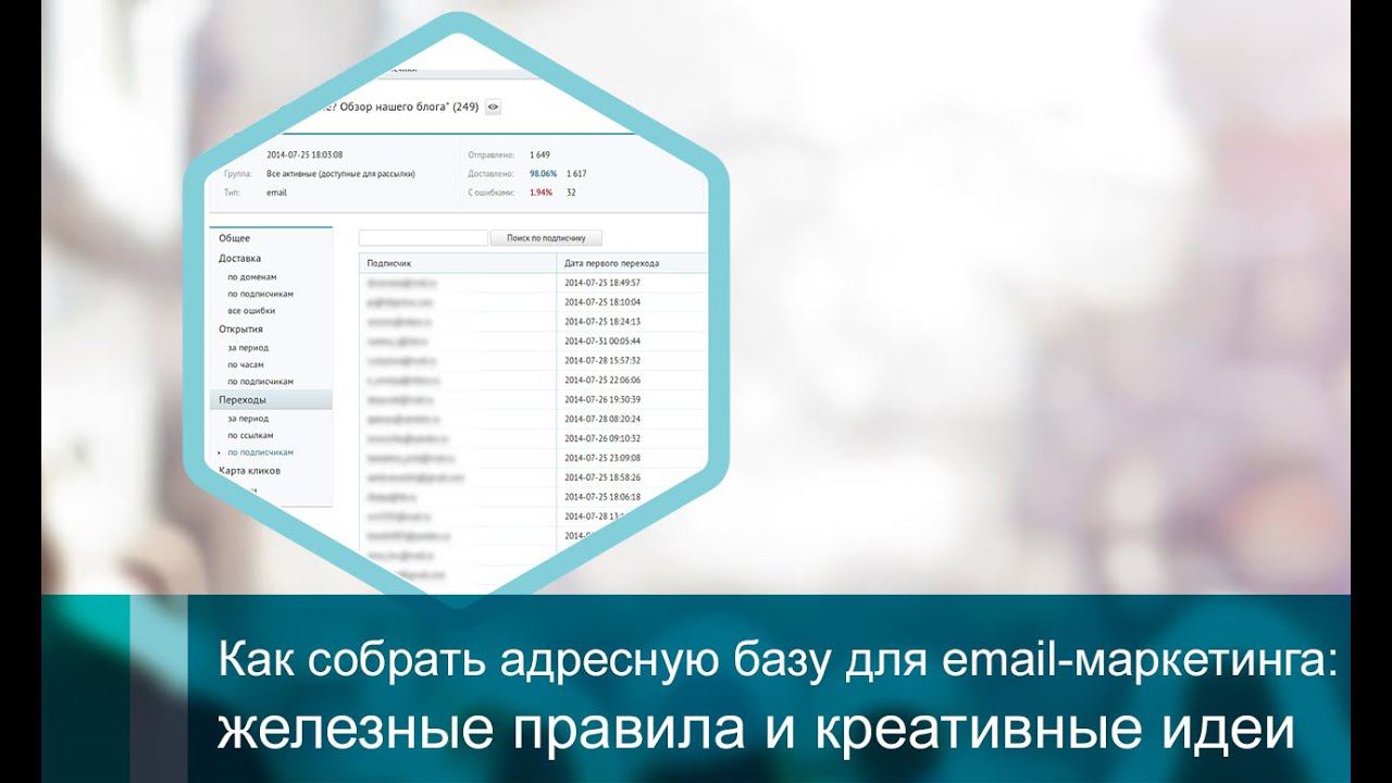 Как собрать адресную базу для email-маркетинга: железные правила и креативные идеи